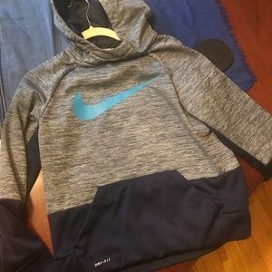 Boys large Nike Dri-fit hoodie